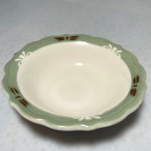 Vintage 1960's Syracuse Restaurant Ware Scalloped Edge Fruit Bowl